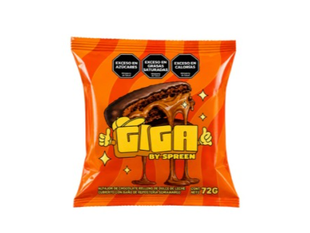 Alfajor GIGA x 18 unidades