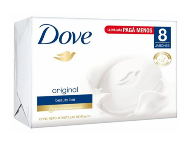 Jabón Dove pack x 8 unidades