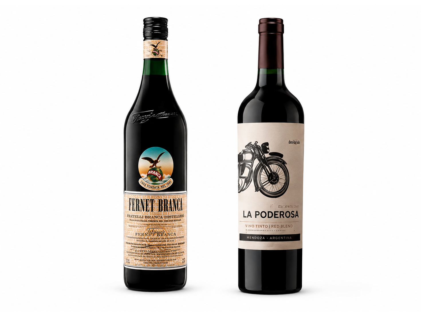 Caja Branca 450 + Caja Vino La Poderosa