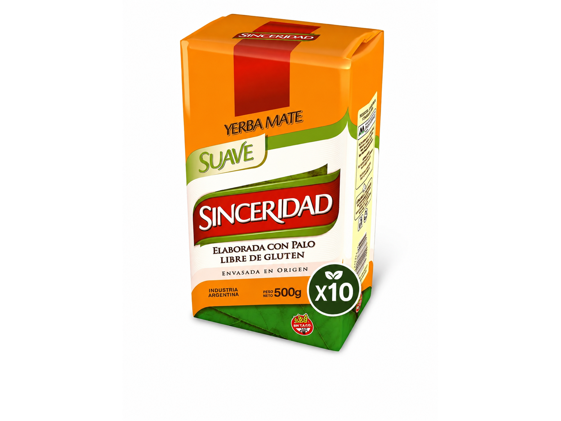 Yerba Sinceridad 500 g x10