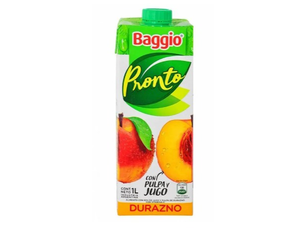 baggio durazno litro