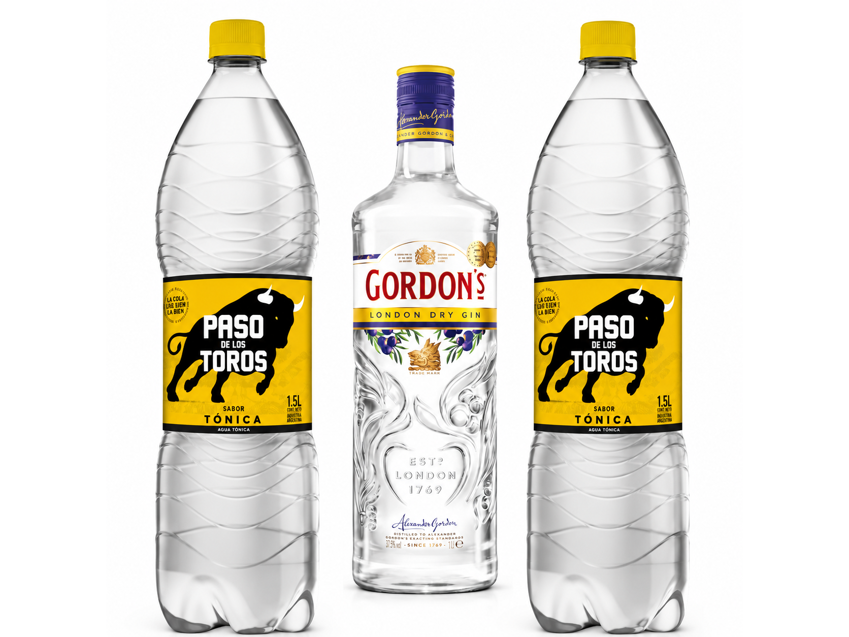 Gordon's London + 2 Tónicas 1.5 Lt