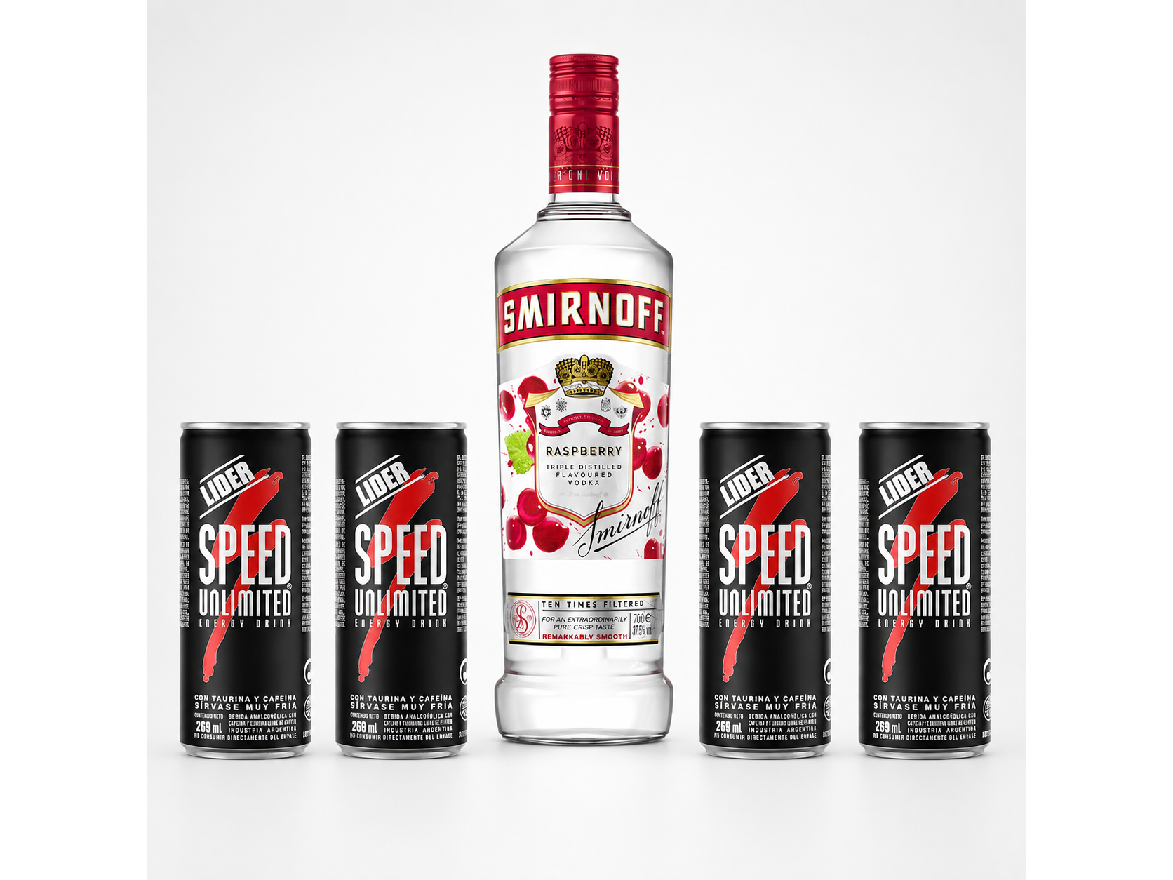 Smirnoff Saborizado + 4 Speed 255ml