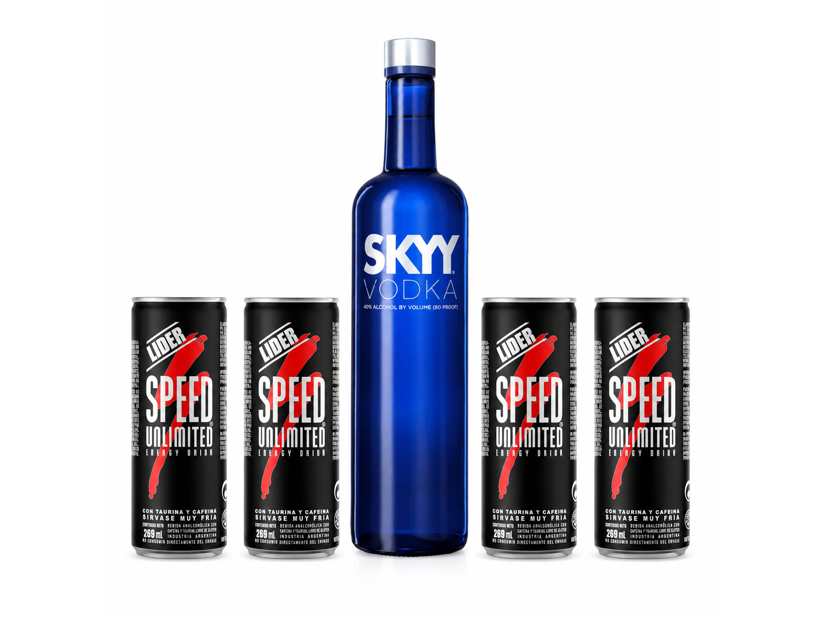 Skyy Regular + 4 Speed 255ml