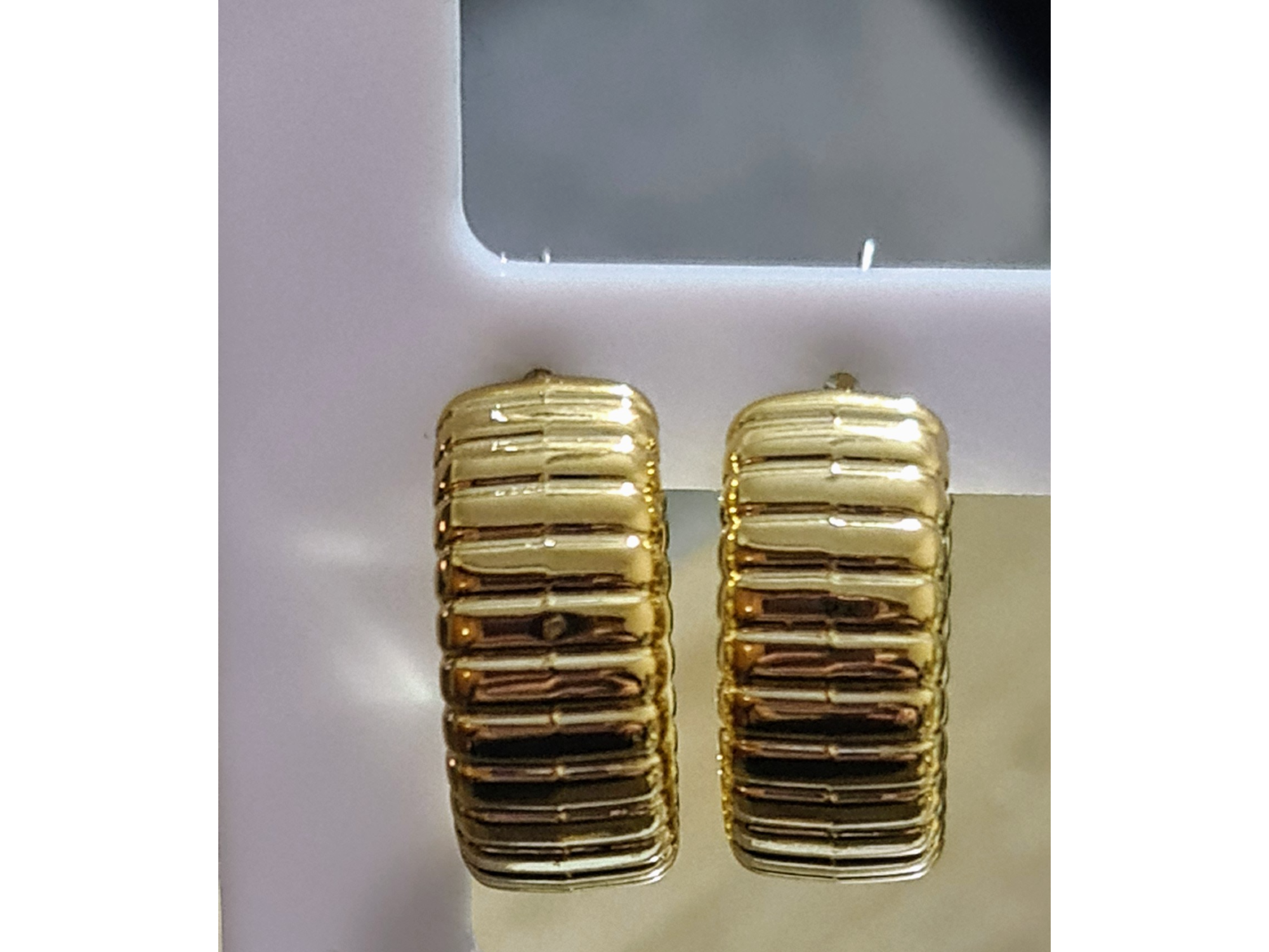 Aros argollas anchas premium