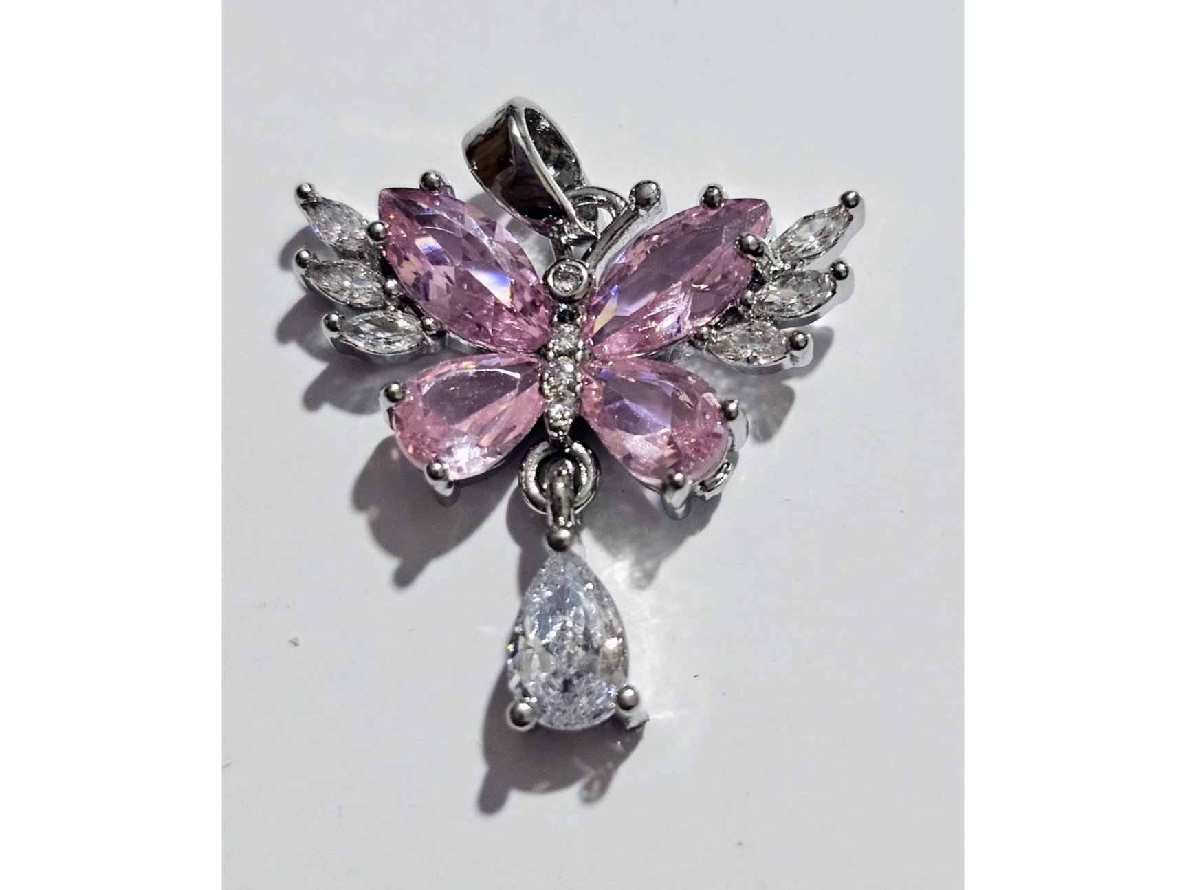 Mariposa rosa