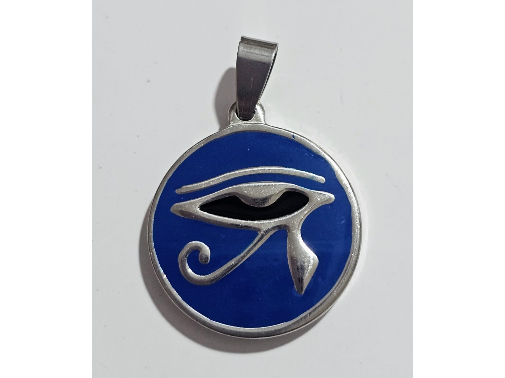 Dije ojo de horus azul