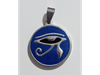 Dije ojo de horus azul