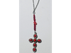 Collar con cruz roja