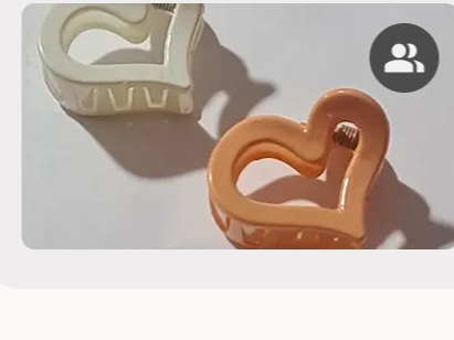 Ganchos corazon por unidad