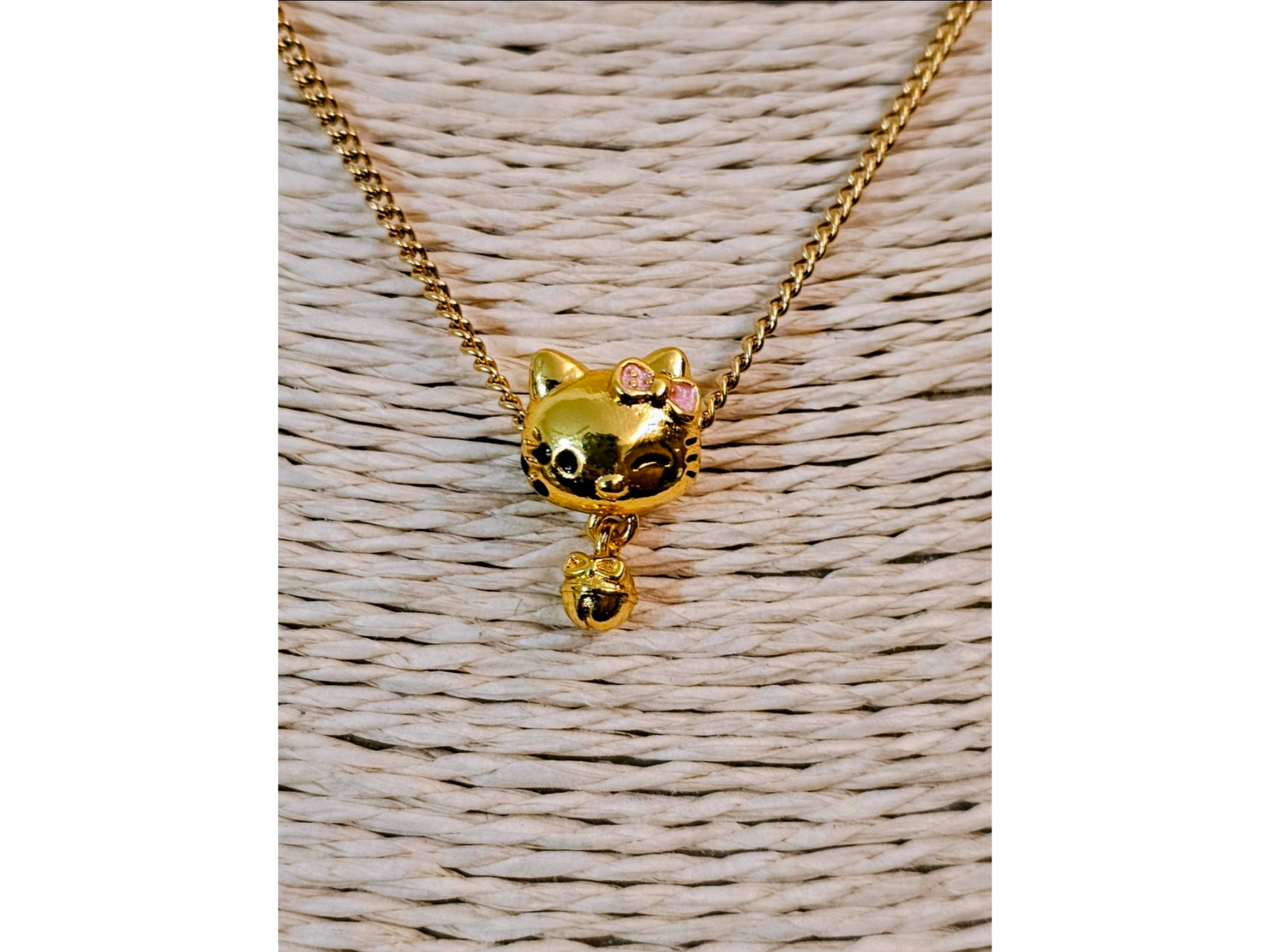 Colgante kitty inflado