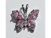 Dije mariposa rosa