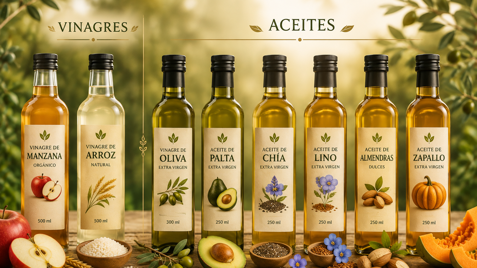 Aceites - Vinagres