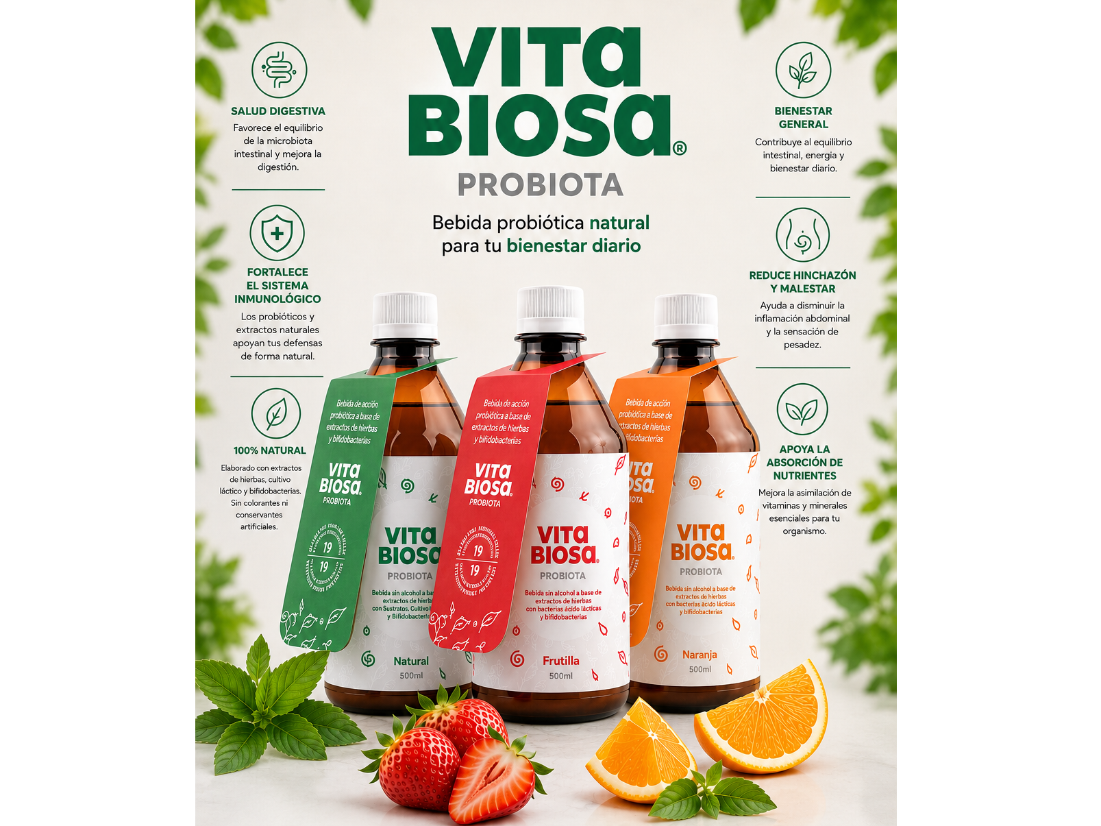 Probióticos Naturales Vita Biosa