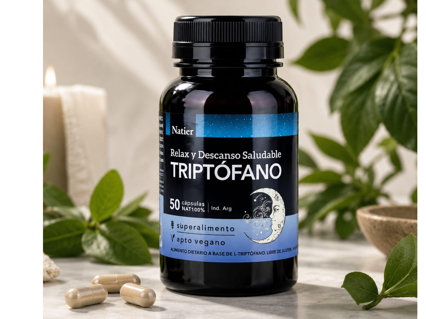 Triptófano - Relax y Descanso Saludable