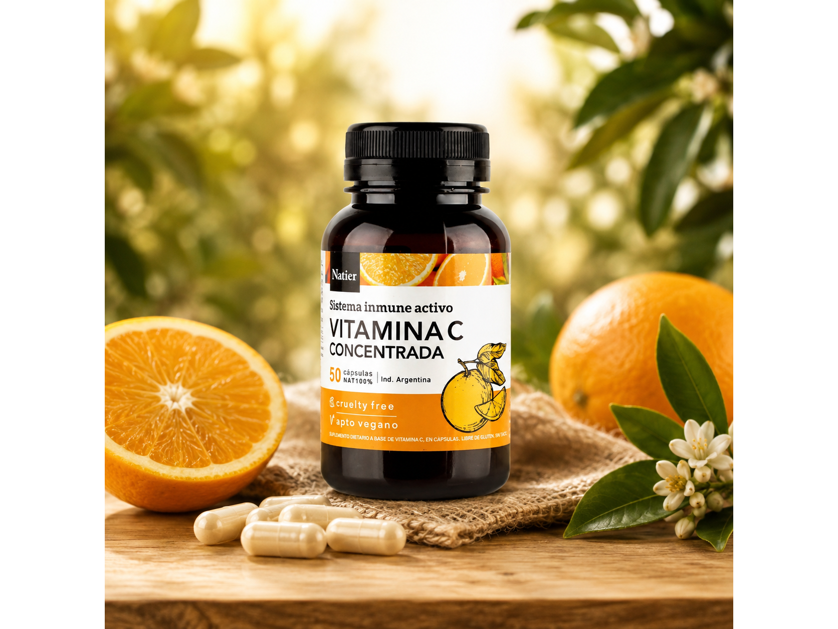 Vitamina C  Concentrada - Aumenta tus defensas