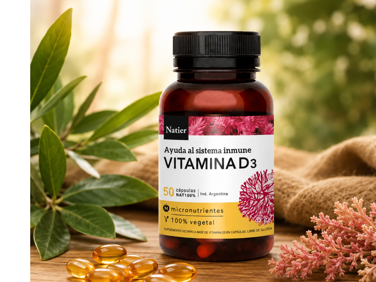 Vitamina D3 Concentrada - Sistema Inmune