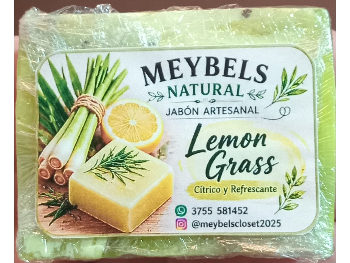 Jabón de Lemon grass