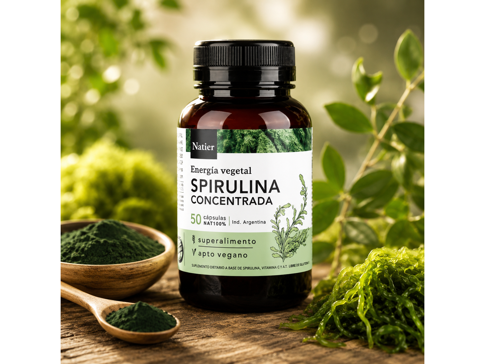 Spirulina - Nutrición-Adelgazamiento