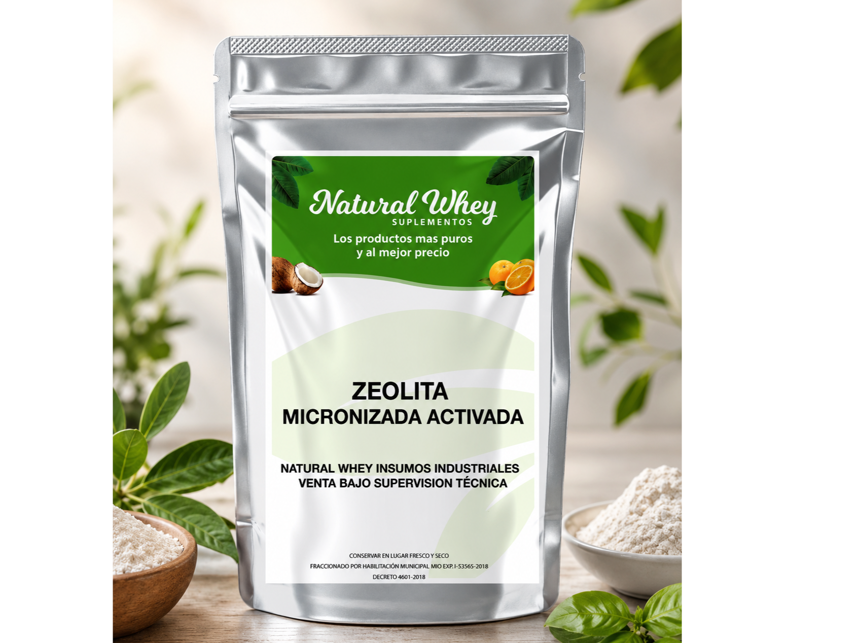 Zeolita Micronizada Activada