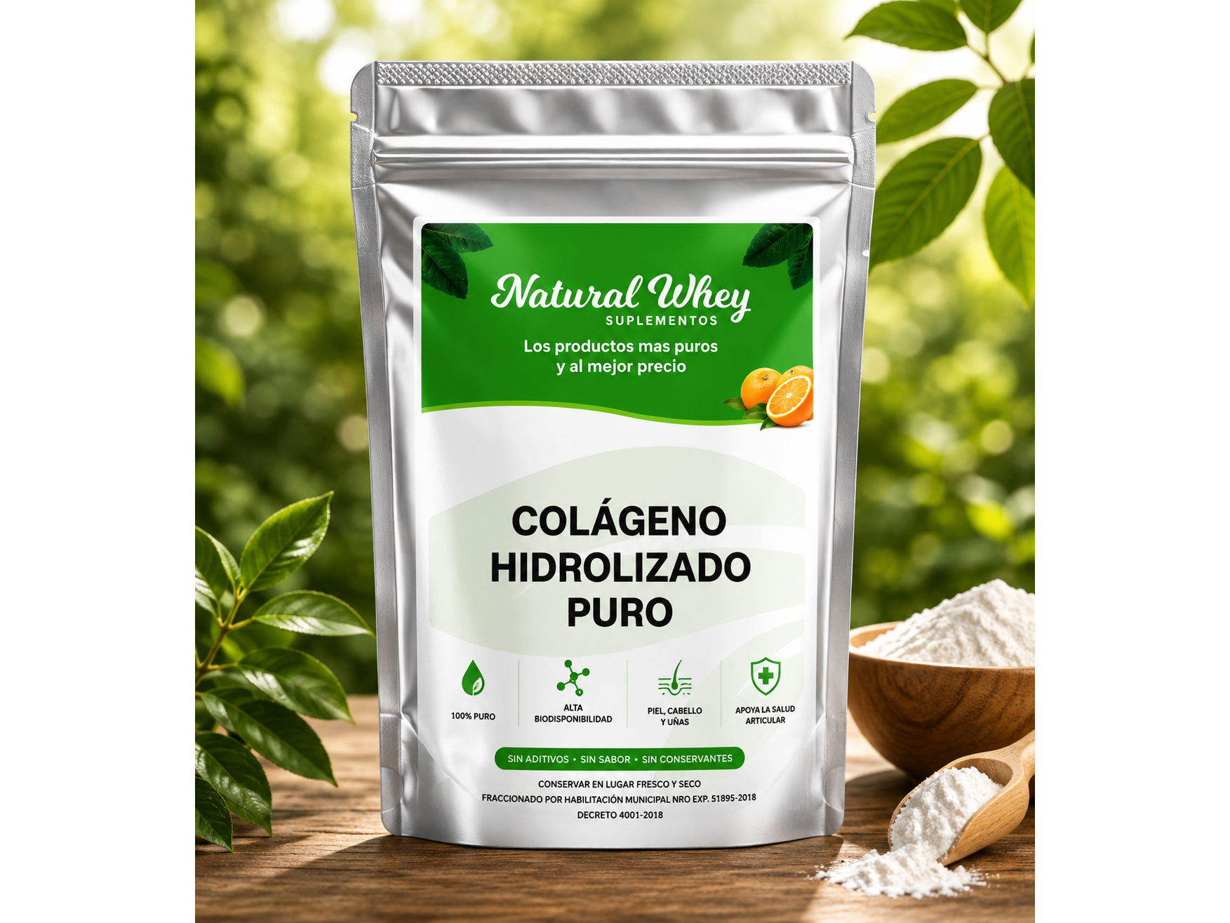 Colágeno hidrolizado puro