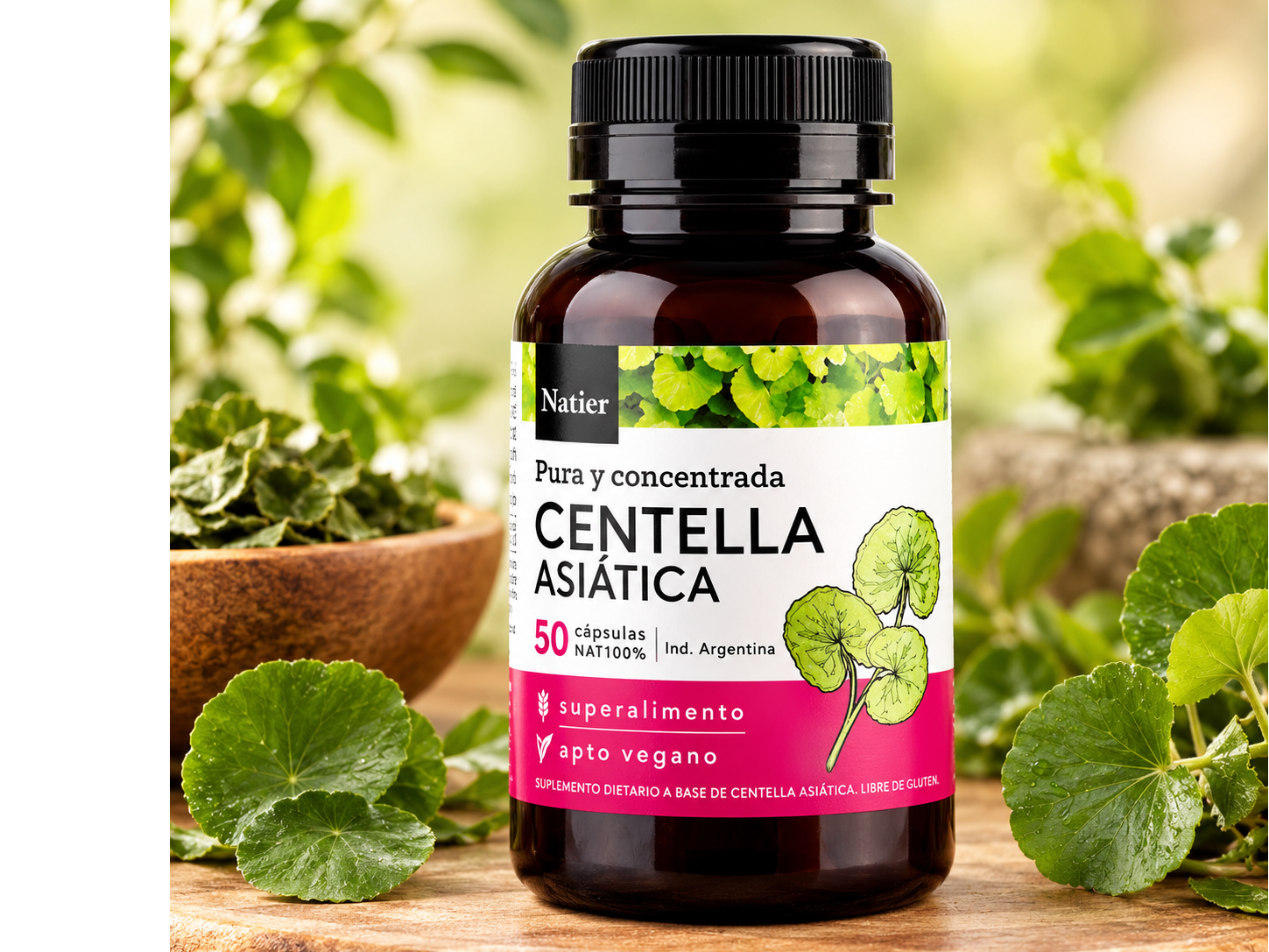 Centella Asiática  Firmeza y elasticidad