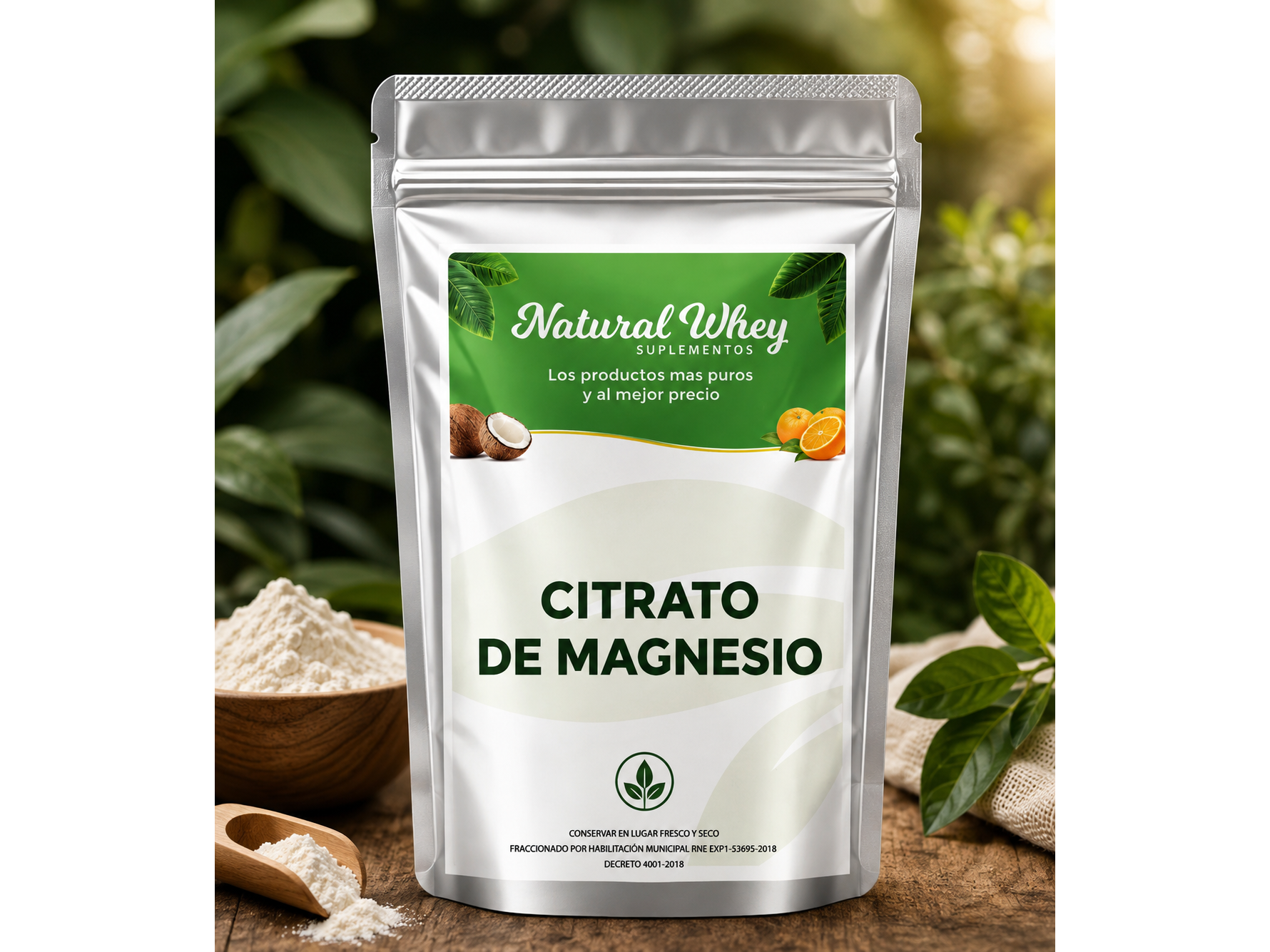 Citrato de Magnesio de Productos Naturales Obera