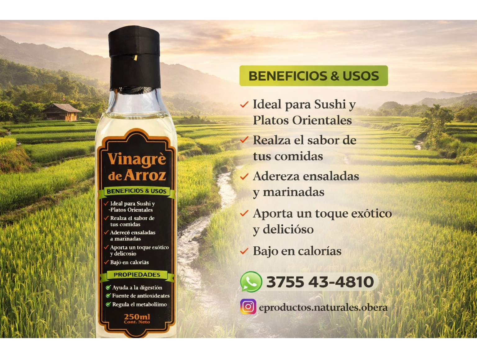 Vinagre de Arroz