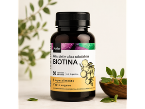 Biotina - Cabello, piel y uñas saludables de Productos Naturales Obera