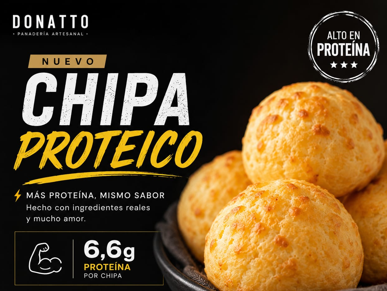 Chipa proteico por docena - congelado