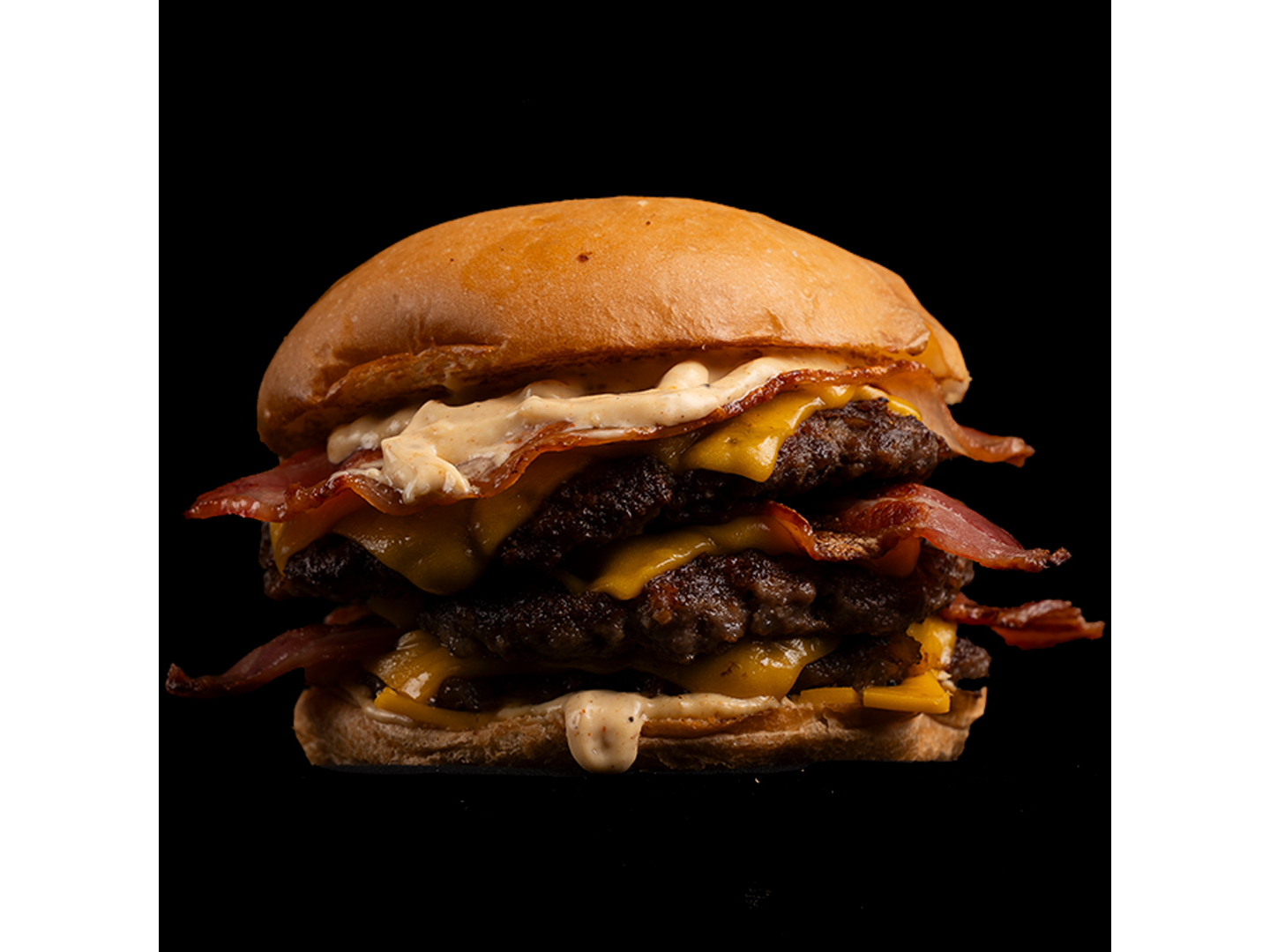 Bacon Wolf triple