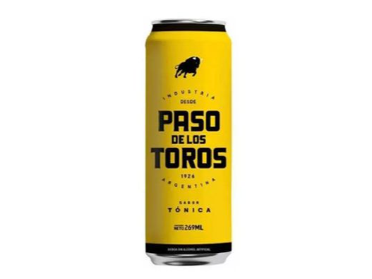 LATA PASO DE LOS TOROS TONICA 269 cc