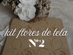 🌼"KIT FLORES DE TELA N°2"🌼