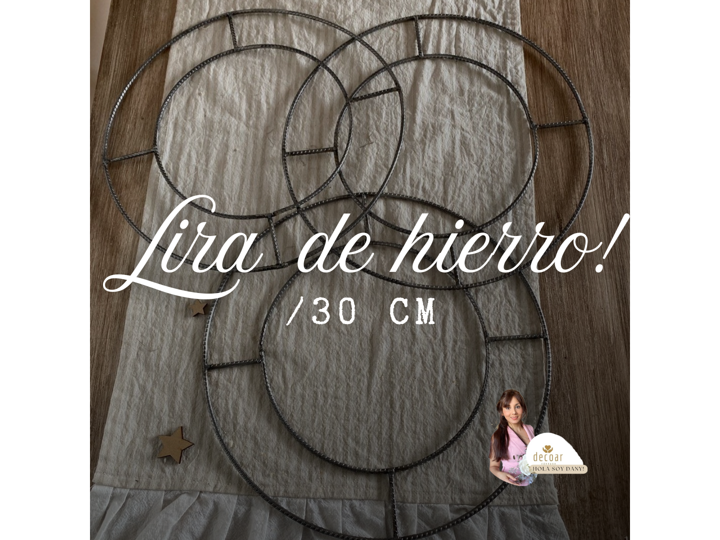 LIRA HIERRO-30cm