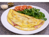 Omelette de Jamon y Queso con Guarnicion