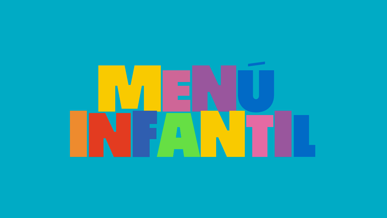 Menu infantil