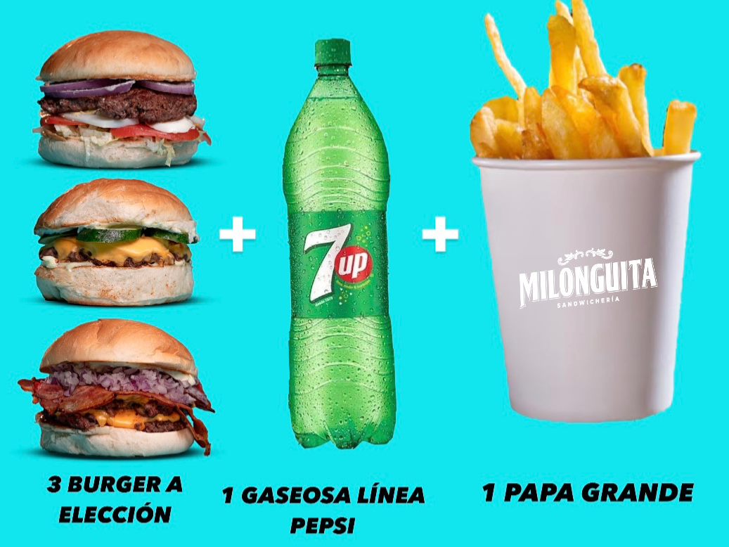 SAMPLER MILONGUITA 🍔