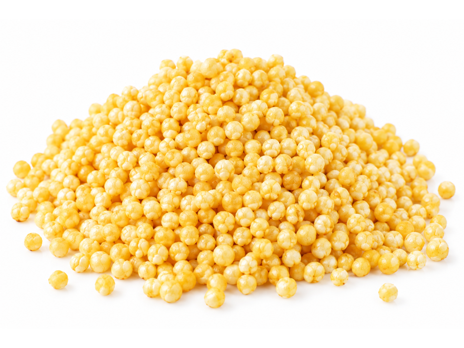 Quinoa pop inflada