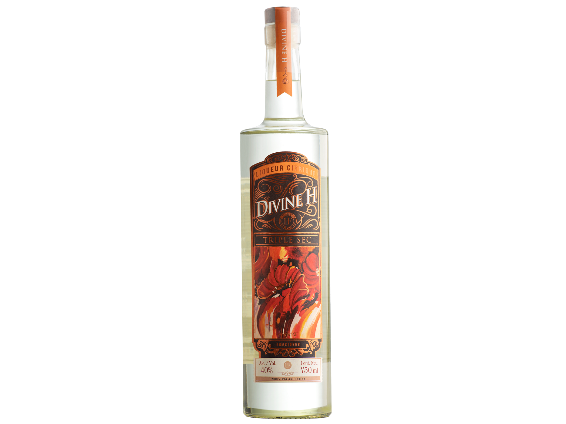 Triple Sec Divine H Citrico Naranja