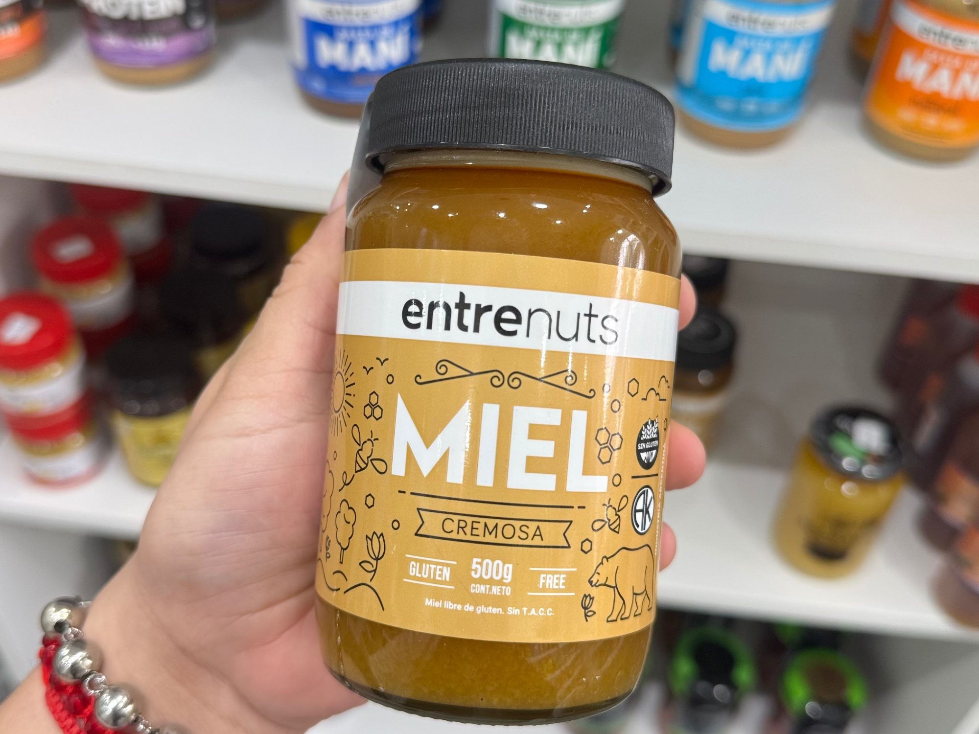 MIEL ENTRENUTS CREMOSA 500gr