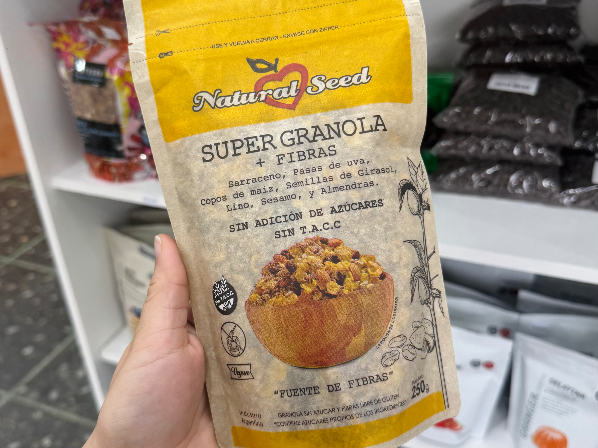 GRANOLA SIN AZÚCARES AGREGADOS