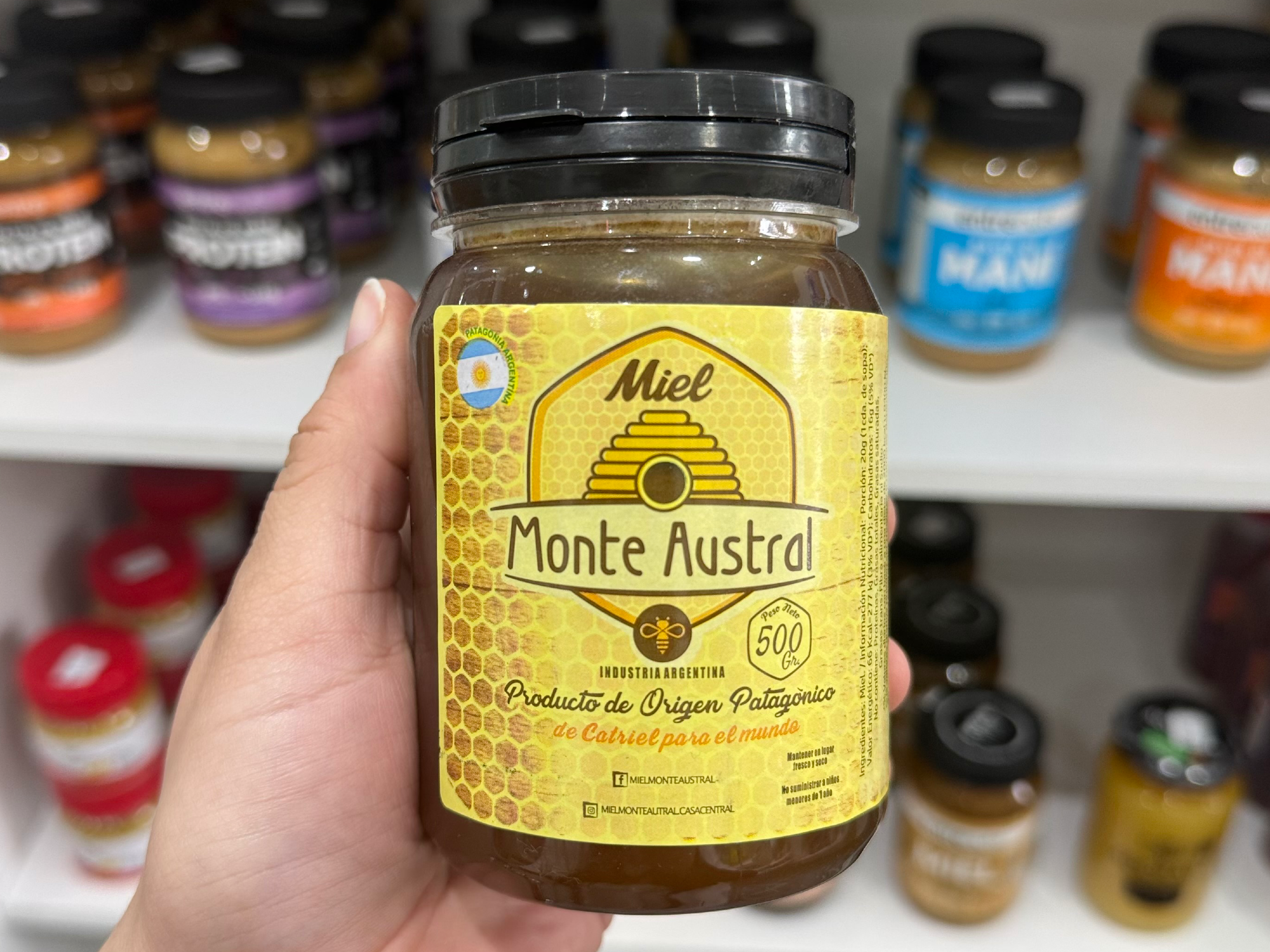 MIEL MONTE AUSTRAL 500gr
