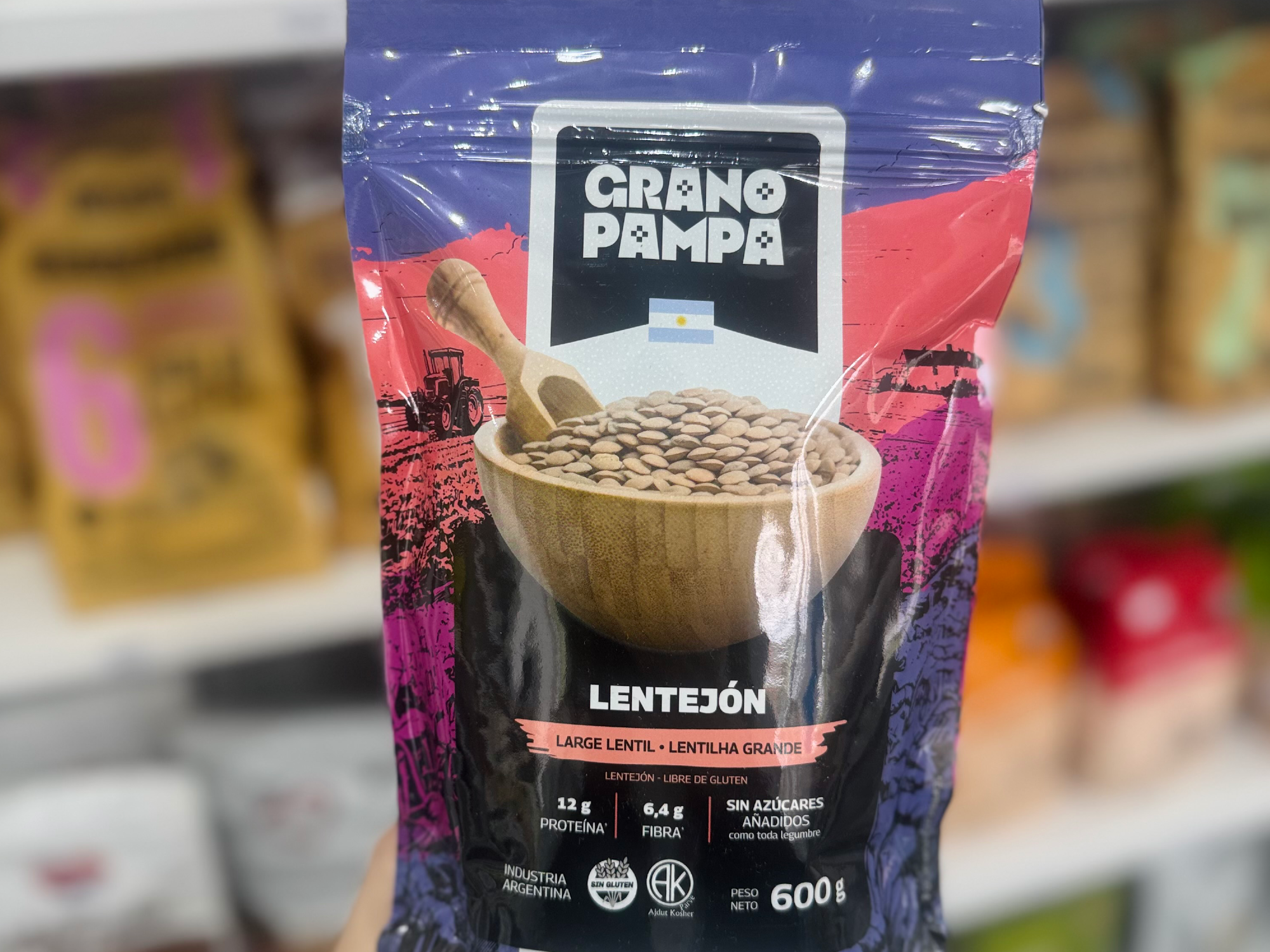 LENTEJON 600gr