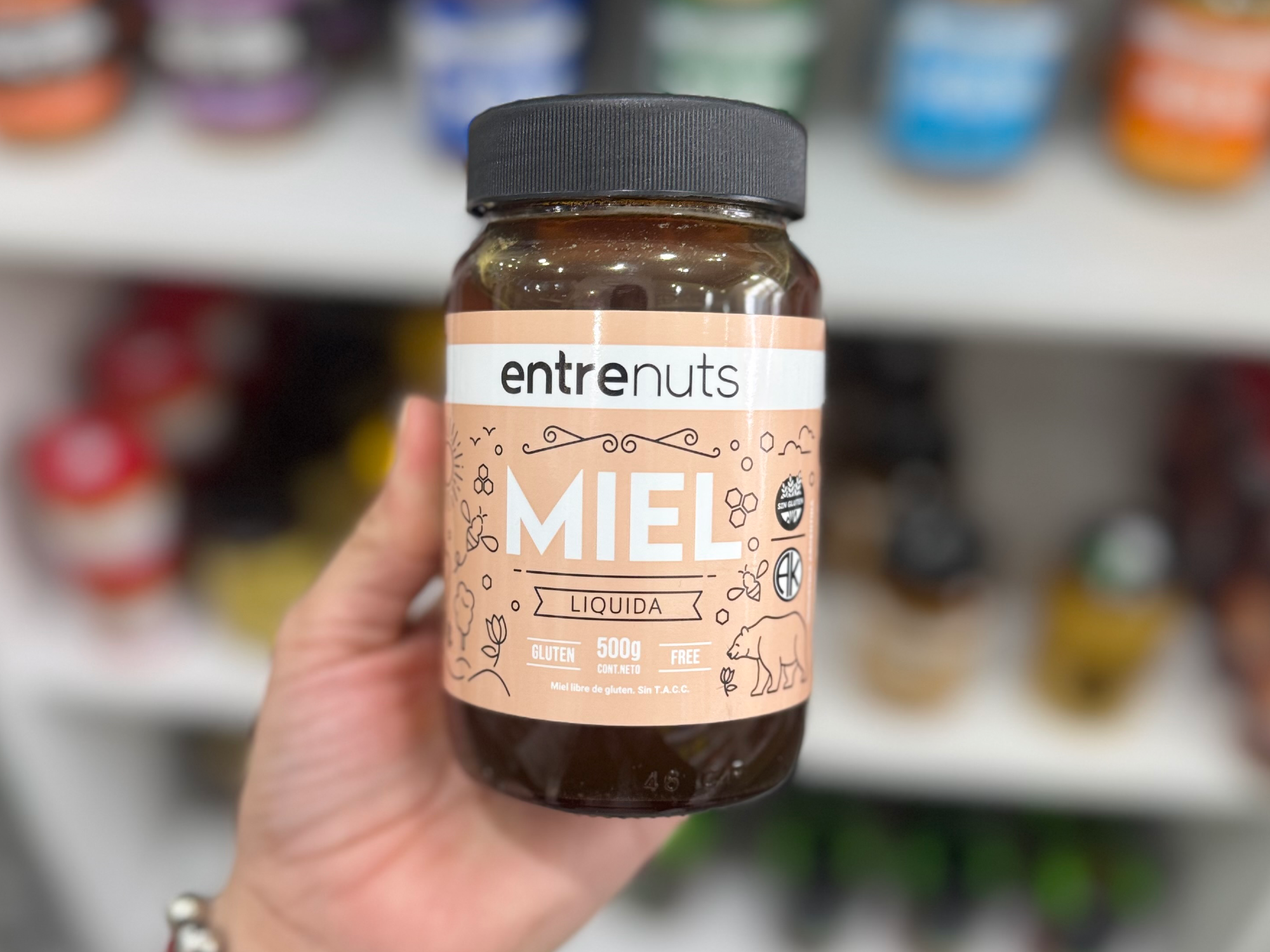 MIEL ENTRENUTS LIQUIDA 500gr