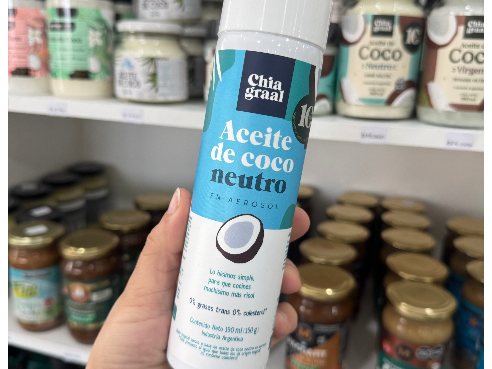 ACEITE DE COCO NEUTRO EN AEROSOL