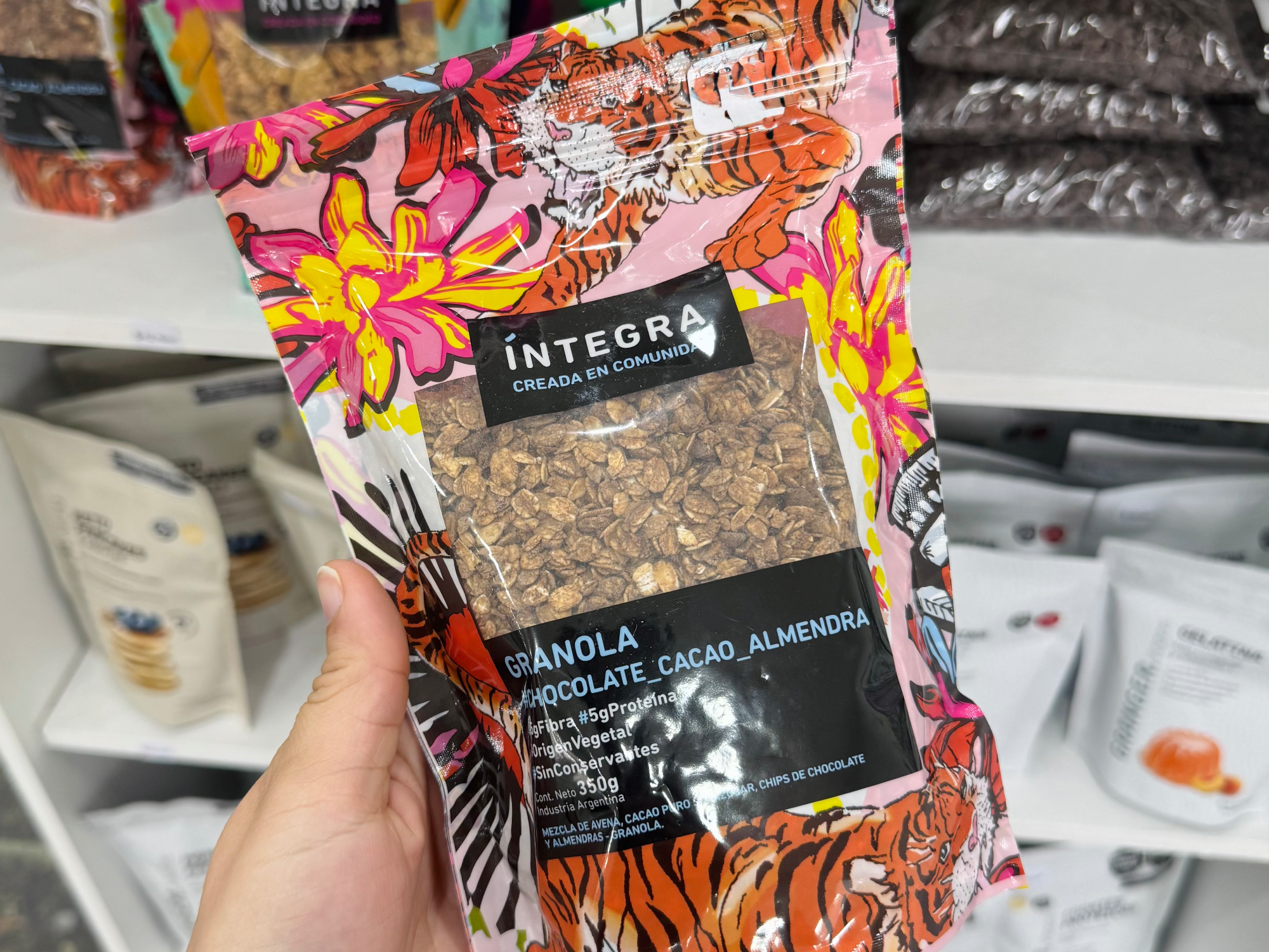 GRANOLA INTEGRA CON CHOCOLATE