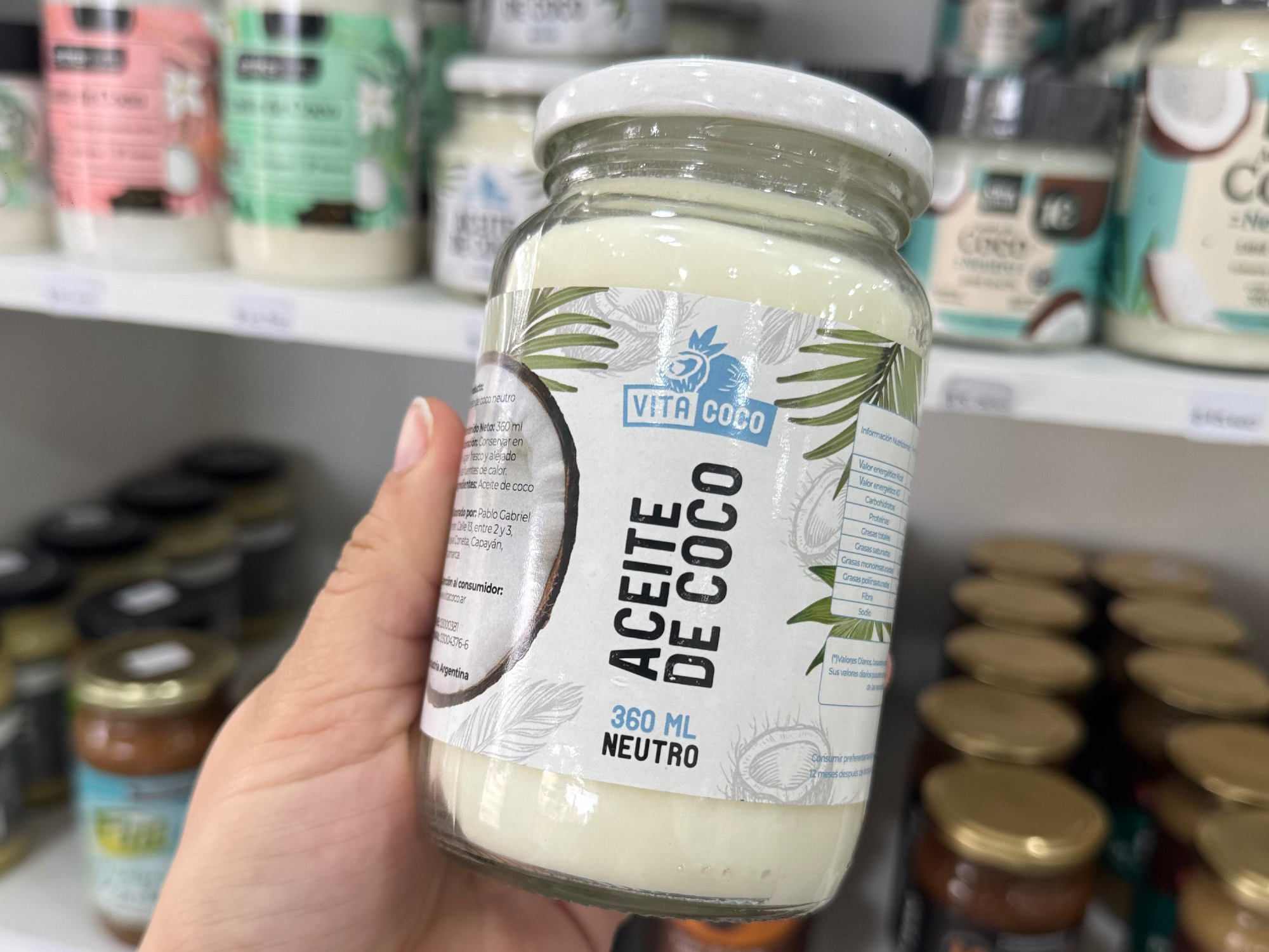 ACEITE DE COCO NEUTRO (vita coco) 360ml