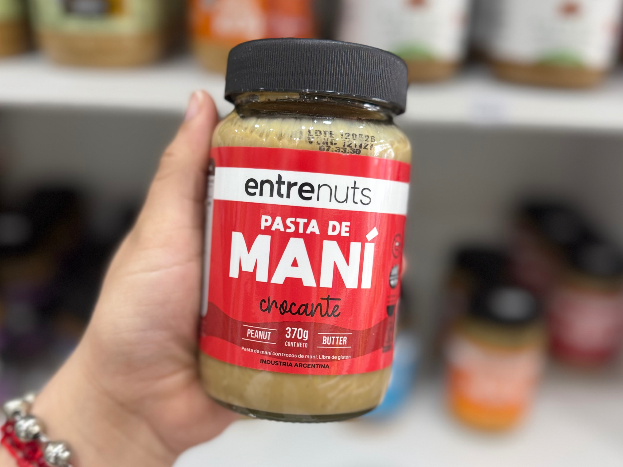 PASTA DE MANÍ ENTRENUTS CROCANTE