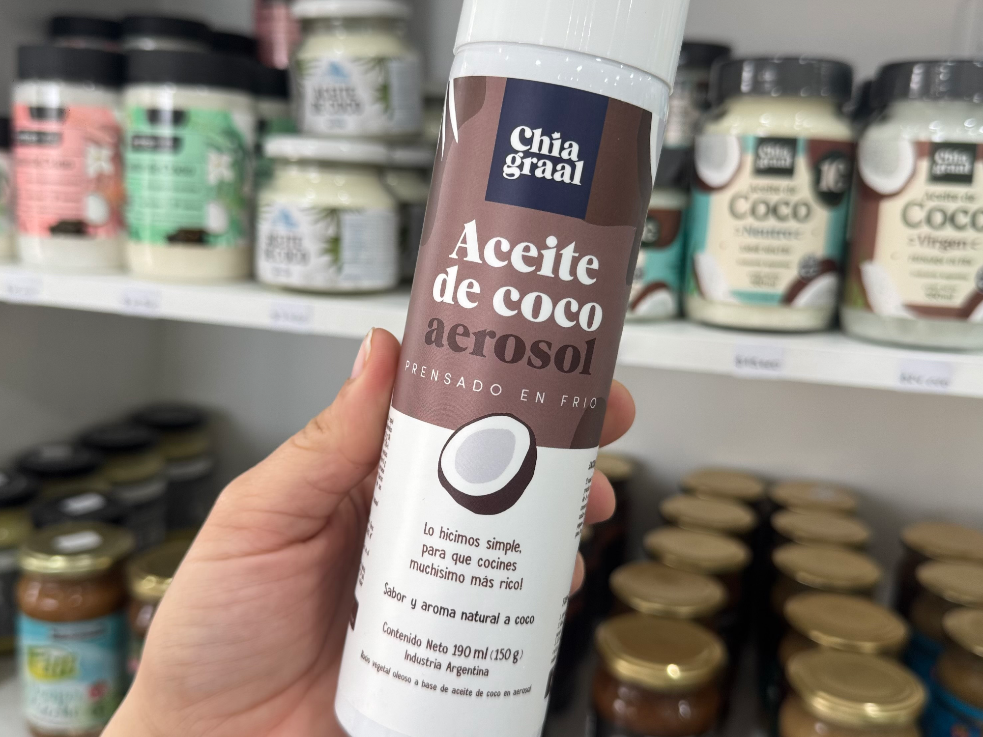 ACEITE DE COCO VIRGEN EN AEROSOL