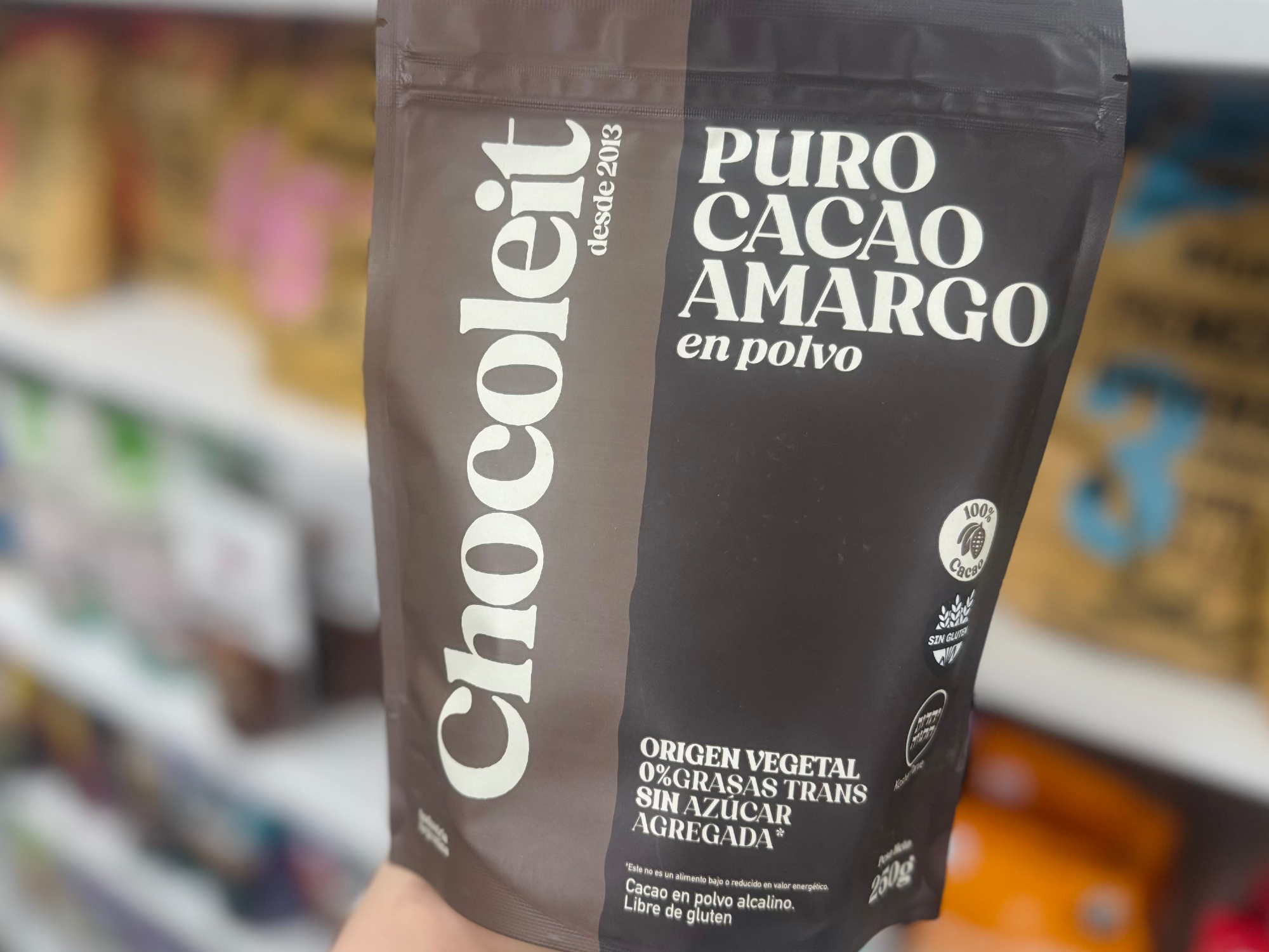 CACAO AMARGO (Chocoleit) 250gr